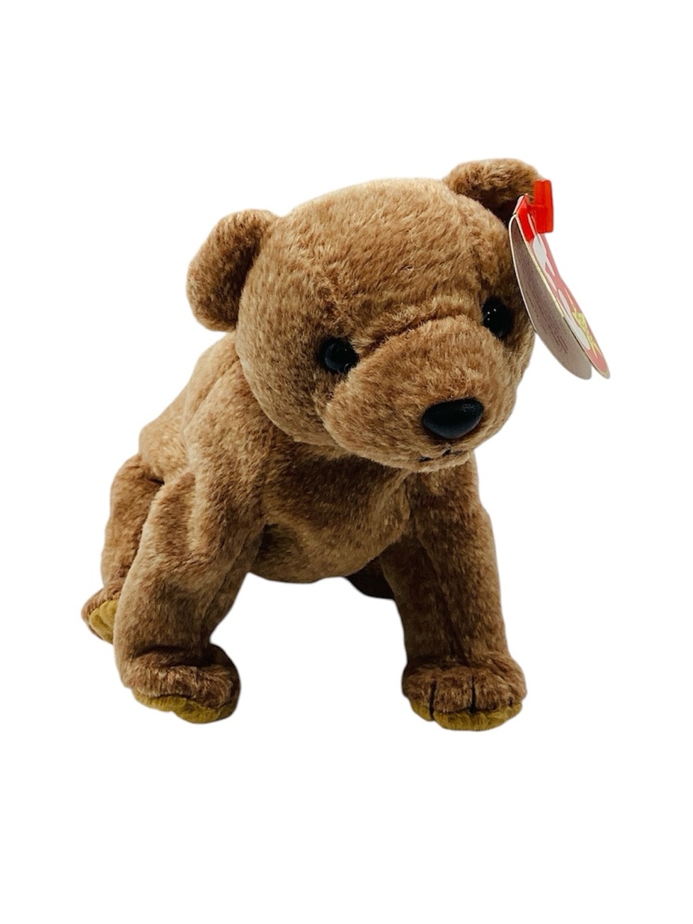 🐵 TY “Pecan” Beanie Baby Brown Bear - NWT